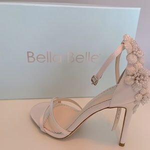 Bella Belle Gardenia Heels from BHLDN never worn!